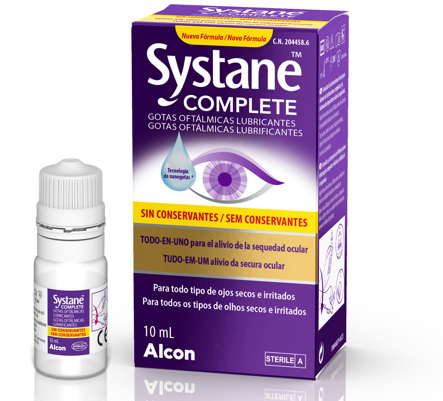 Alcon lanza Systane COMPLETE sin conservantes, las gotas oftalmológicas  para el alivio de todo tipo de ojo seco