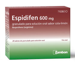 Zambon lanza Espidifen 600 mg granulado cola-limón