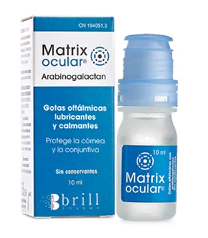 Brill Pharma lanza Matrix ocular, el primer sustitutivo mucínico con  arabinogalactan para la sequedad ocular