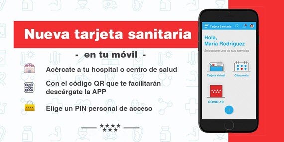 Aeródromo Porque Finito La tarjeta sanitaria virtual de Madrid incluye la información sobre pruebas  de Covid